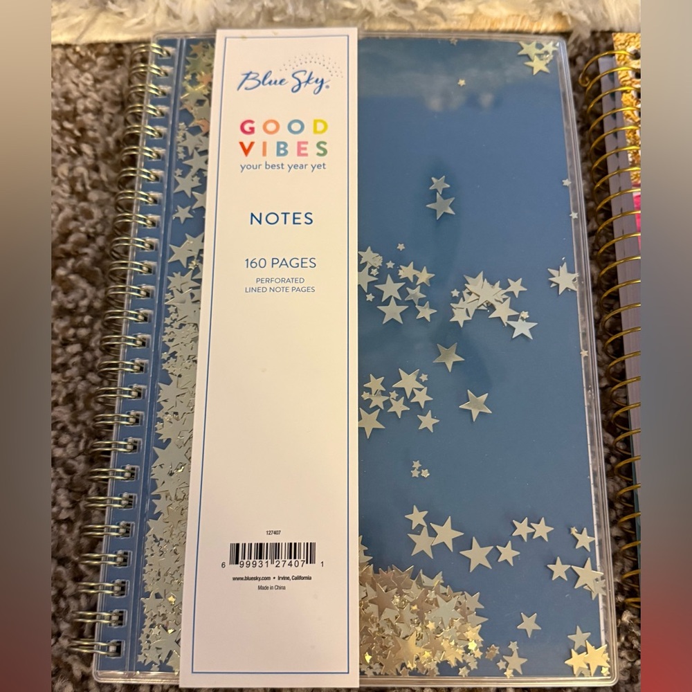 Notebook & Pen Bundle! 3 Sets Of Pens w/ Sayings! Stylish Notebooks! All NWT! - Picture 3 of 4